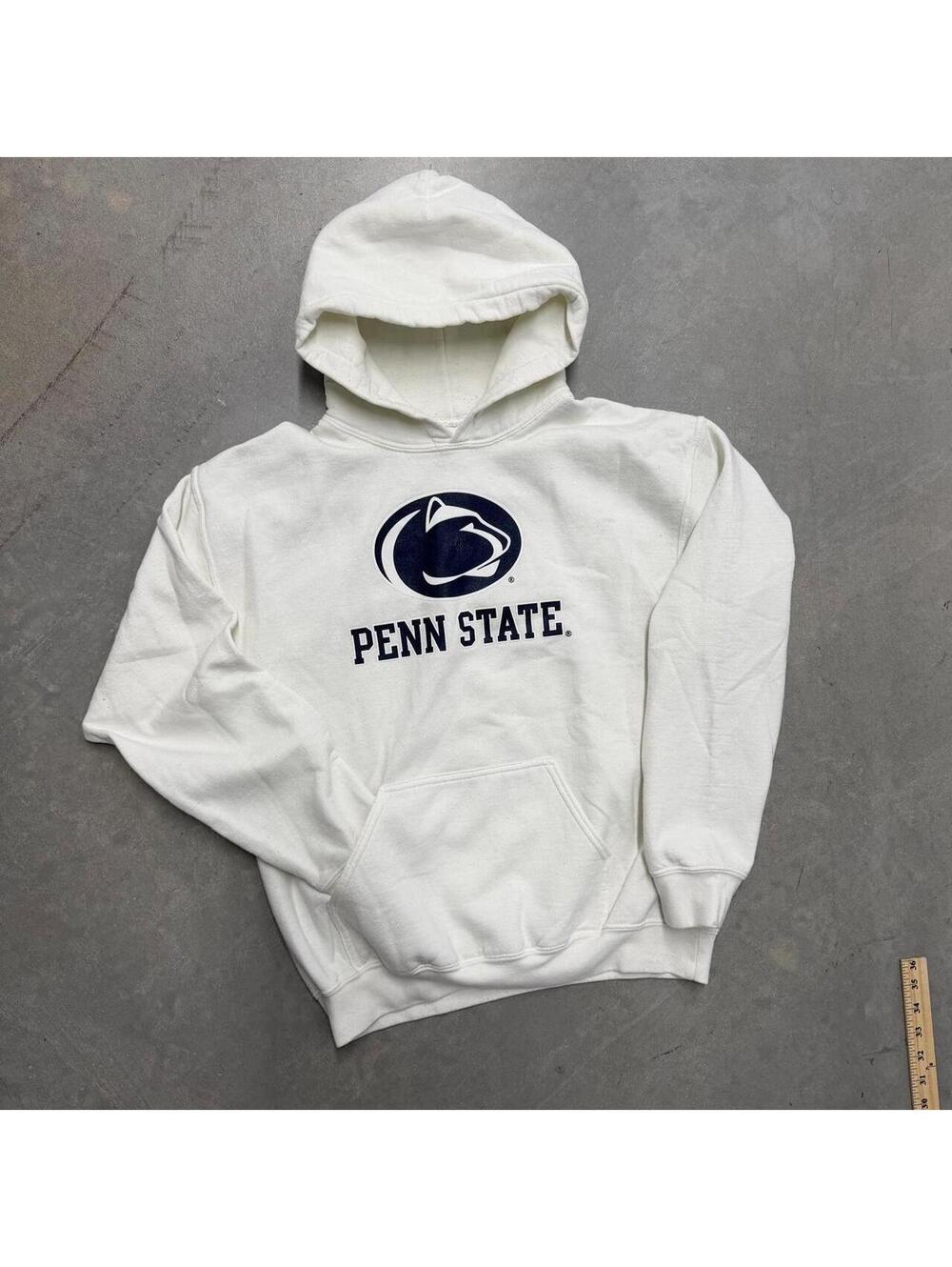 Y2K Penn State University Nittany Lions White Logo Sweatshirt Sized Medium